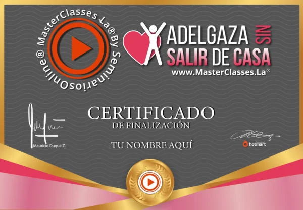 Adelgaza sin Salir de Casa