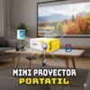 VIDEO 3 QTY04T Mini Proyector HD Portátil - Video Beam