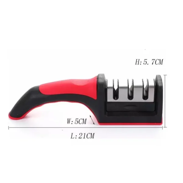 afilador Afilador De Cuchillos Tijera Acero Mango