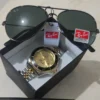 RELOJ ROLEX AAA SUBMARINE + GAFAS RAYBAN