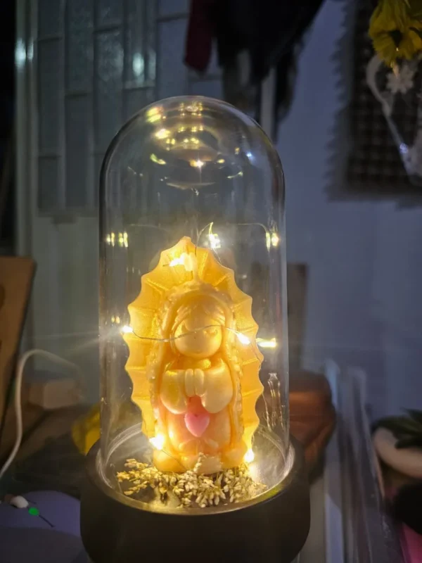 Vela Virgen María en Capsula - TATISTORE